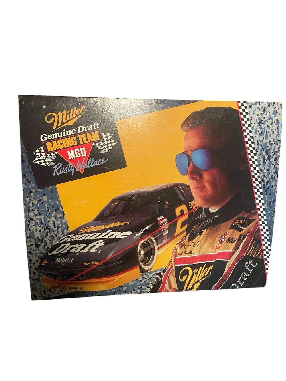 Miller Genuine Draft Racing Team Rusty Wallace mini poster 8x10”